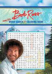 Bob Ross Word Search and Coloring Book Subscription