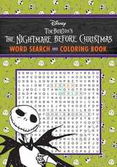 Disney Tim Burton's the Nightmare Before Christmas Word Search and Coloring Book Subscription
