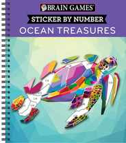 Brain Games - Sticker by Number: Ocean Treasures Subscription