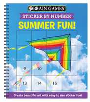 Brain Games - Sticker by Number: Summer Fun! (Easy - Square Stickers): Create Beautiful Art with Easy to Use Sticker Fun! Subscription