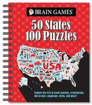 Brain Games - 50 States 100 Puzzles: Explore the USA in Word Searches, Cryptograms, Dot-To-Dots, Anagrams, Trivia, and More! Subscription