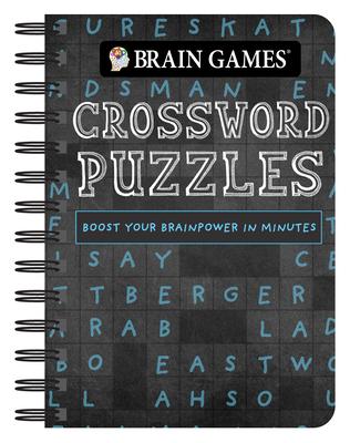 Brain Games - To Go - Crossword Puzzles (Chalkboard)