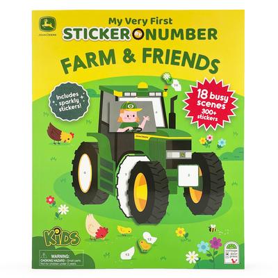 John Deere Kids Farm & Friends: My Very First Sticker by Number