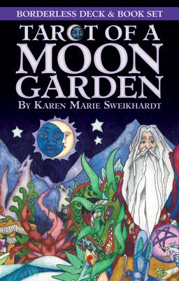 Tarot of a Moon Garden Borderless Deck & Book Set