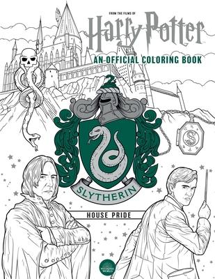 Harry Potter: Slytherin House Pride: The Official Coloring Book: (Gifts Books for Harry Potter Fans, Adult Coloring Books)