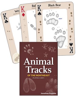 Animal Tracks of the Northeast Playing Cards