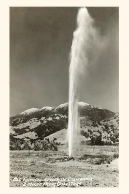 The Vintage Journal Geyser near Calistoga, California