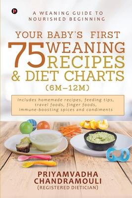 Your Baby's First 75 Weaning recipes and Diet Charts (6M-12M): A weaning guide to nourished beginning