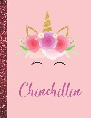 Chinchillin: Chinchillin Marble Size Unicorn SketchBook Personalized White Paper for Girls and Kids to Drawing and Sketching Doodle