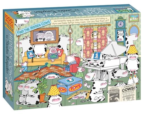 Hidden Cows: 1000-Piece Puzzle