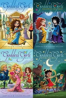 Goddess Girls Magical Collected Set: Athena the Brain; Persephone the Phony; Aphrodite the Beauty; Artemis the Brave Subscription