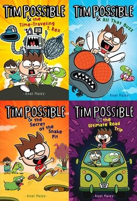 Tim Possible Out-Of-This-World Collected Set: Tim Possible & the Time-Traveling T. Rex; Tim Possible & All That Buzz; Tim Possible & the Secret of the