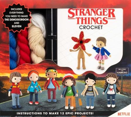 Stranger Things Crochet - Eleven and Demogorgon Amigurumi - Yarn, Safety Eyes, Crochet Hook and Instructional Booklet - Craft Gift for Stranger Things Subscription