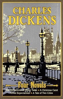 Charles Dickens Four Novels (Deluxe Leatherbound Edition): The Adventures of Oliver Twist, a Christmas Carol, Great Expectations, a Tale of Two Cities Subscription