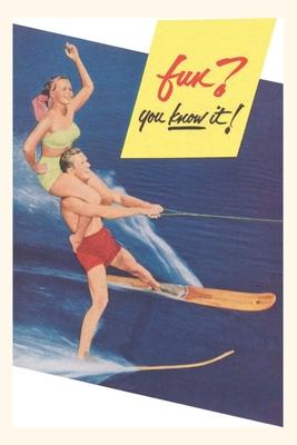 Vintage Journal Water Skiing Fun