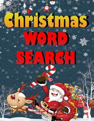 Christmas word search.: Easy Large Print Puzzle Book for Adults, Kids & Everyone for the 25 Days of Christmas.