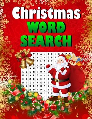 Christmas word search.: Easy Large Print Puzzle Book for Adults, Kids & Everyone for the 25 Days of Christmas.