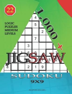 1,000 + sudoku jigsaw 9x9: Logic puzzles medium levels