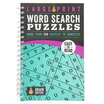 Large Print Word Search Puzzles Teal: More Than 200 Puzzles to Complete