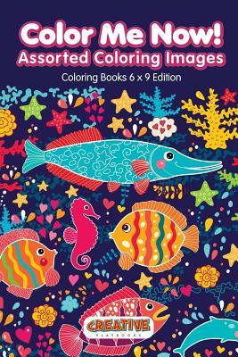 Color Me Now! Assorted Coloring Images - Coloring Books 6 X 9 Edition Subscription