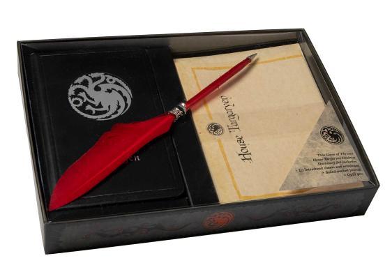 Game of Thrones: House Targaryen: Desktop Stationery Set (with Pen) Subscription