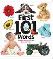 First 101 Words: A Hidden Pictures Lift-The-Flap Board Book, Learn Animals, Food, Shapes, Colors and Numbers, Interactive First Words B Subscription