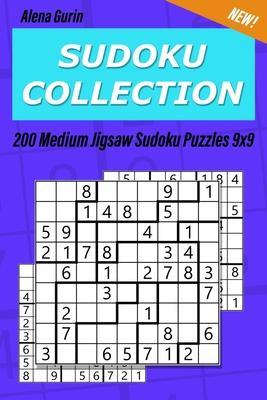 Sudoku Collection: 200 Medium Jigsaw Sudoku Puzzles 9x9