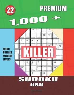 1,000 + Premium sudoku killer 9x9: Logic puzzles medium levels