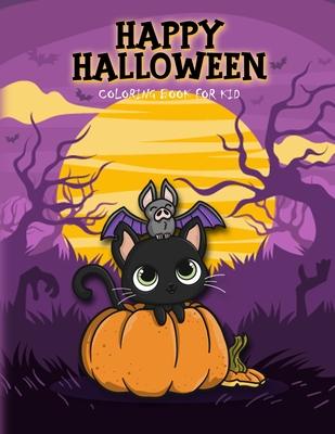 Happy Halloween: coloring book for kid