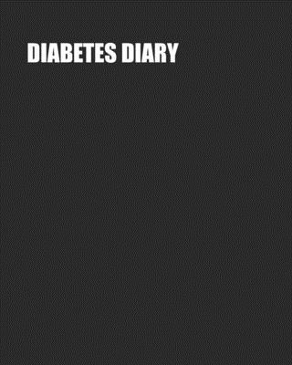 Diabetes Diary: Blood Sugar Tracker - 24 Months - Easy One-Month Page Spreads - Log Before and After Readings 4x/Day - BONUS Stress Re