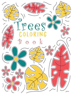 Trees Coloring Book: Adults Relaxation Creative Haven Beautiful Trees Coloring Book (Creative Haven Coloring Books) 8.5x11