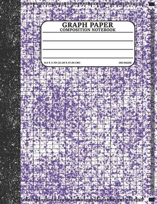 Graph Paper Composition Notebook: Math and Science Lover Graph Paper Cover Watercolor (Quad Ruled 4 squares per inch, 100 pages) Birthday Gifts For Ma