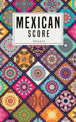 Mexican Score Sheets: Small size Good for family fun Mexican Train Dominoes Game large size pads were great. size 5x8 inch