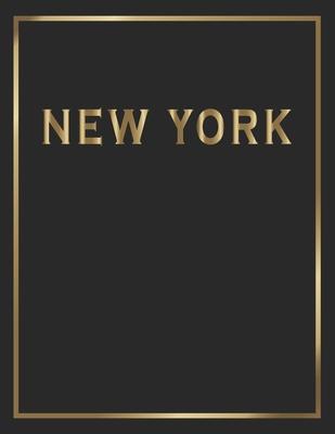 New York: Gold and Black Decorative Book - Perfect for Coffee Tables, End Tables, Bookshelves, Interior Design & Home Staging Ad