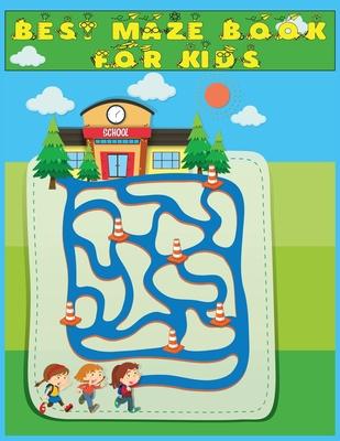 Best Maze Book for Kids: 50+ Mazes- A Maze Activity Book for Kids: And Best Maze Puzzle Book For beginner 8.5x11"