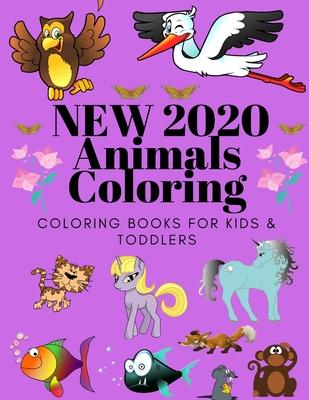 Animals Coloring Coloring Books for Kids & Toddlers: Books for Kids Ages 2-4, 4-8, Boys, Girls