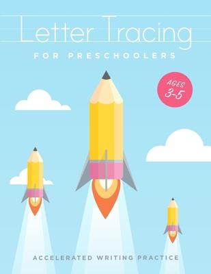 Letter Tracing For Preschoolers Ages 3-5: Learn to write activity workbooks, abc alphabet writing paper lines. Kindergarten preschoolers handwriting p