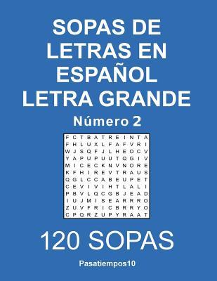 Sopas de letras en espaol Letra Grande - N. 2