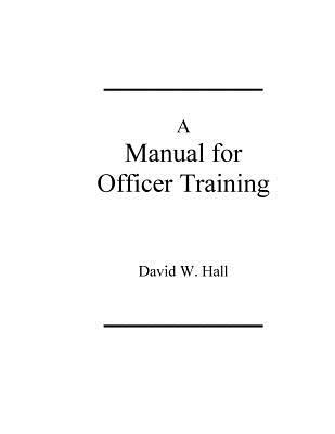 Manual for Officer Training