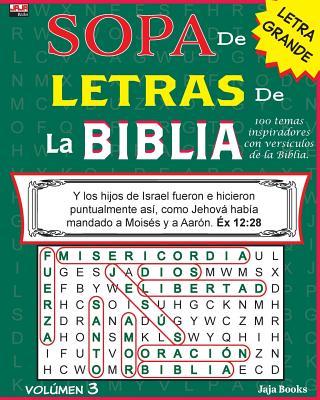 SOPA de LETRAS de la BIBLIA, Volmen 3