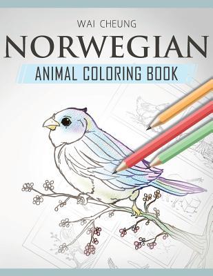 Norwegian Animal Coloring Book