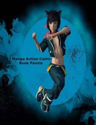 Manga Action Comic Book Panels