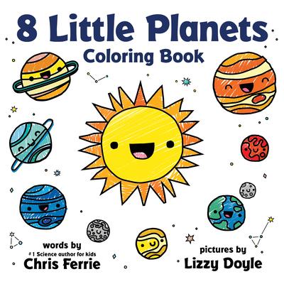 8 Little Planets Coloring Book