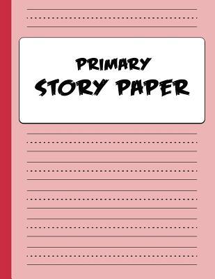 Primary Story Paper: Draw & Write Composition Book for Kids - Red Subscription