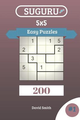 Suguru Puzzles - 200 Easy Puzzles 5x5 Vol.1