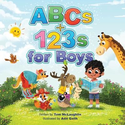 ABCs and 123s for Boys: A fun Alphabet book to get Boys Excited about Reading and Counting! Age 0-6. (Baby shower, toddler, pre-K, preschool,