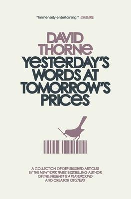 Yesterday's Words at Tomorrow's Prices