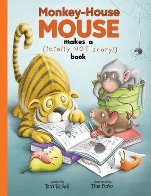 Monkey-House Mouse makes a (totally NOT scary) book