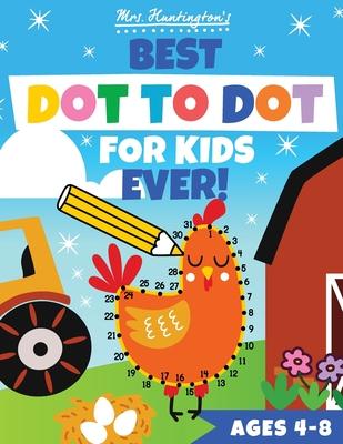 Dot to Dot for Kids Ages 4-8: Best Connect the Dots Number Puzzle Book Ever! Count & Color from 10 to 100