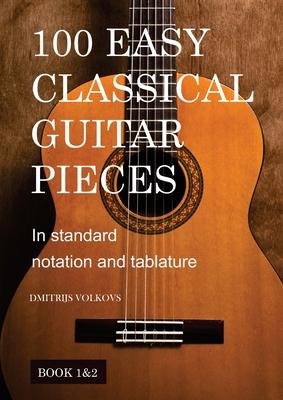 100 Easy Classical Guitar pieces Book 1&2 Subscription